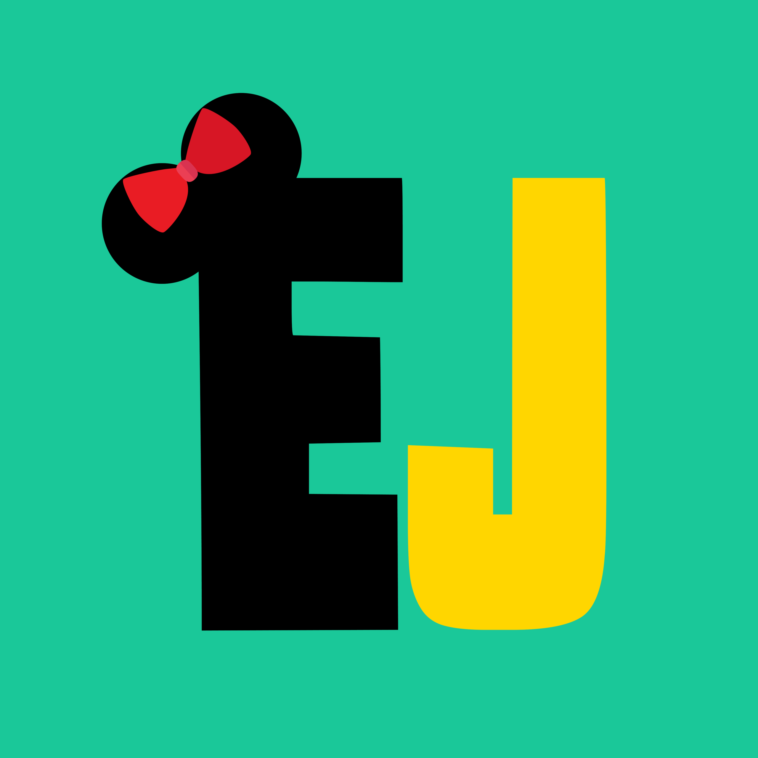 Logo graphic for EarsJohnny! with bold, playful typography in a retro style.